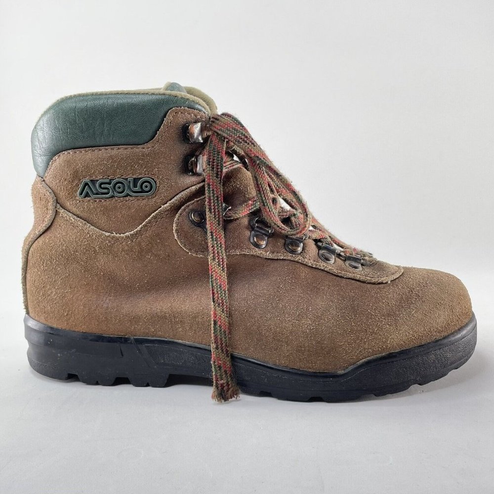 Asolo Ridge Vibram Womens Suede Hiking Boots